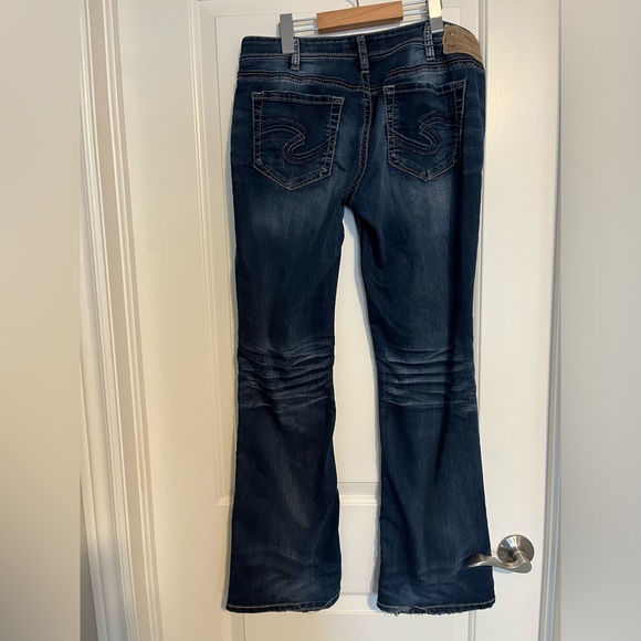 SILVER Aiko High Skinny Jeans size 30W - Picture 8 of 8